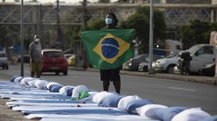 Brasil superó por primera vez los 100 mil casos de coronavirus en un solo día