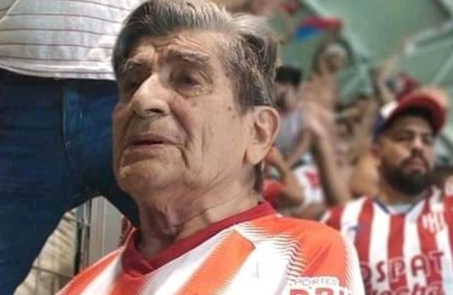 La foto del abuelo de Diego Barisone que se volvió viral