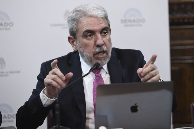 Ministro en el Senado. Aníbal Fernández estuvo casi 5 horas en la comisión de Seguridad Interior.&nbsp;