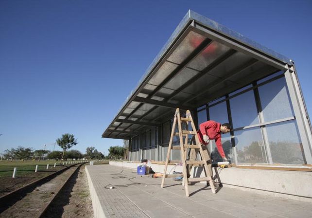 Se ultiman los detalles en los apeaderos que tendrá el Tren Urbano en Santa Fe