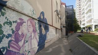 El muralismo rosarino se expande en el centro y en los barrios de Rosario