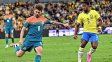 Brasil rescató un empate agónico ante Australia en su primer amistoso post Mundial