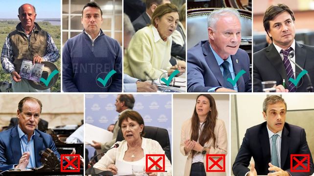 Los oficialistas Beltrán Benedit