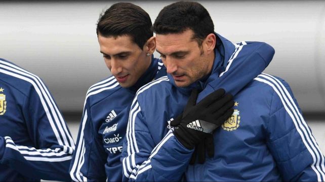 Ángel Di María y Lionel Scaloni charlaron en la intimidad tras las amenazas que se generaron en Funes.