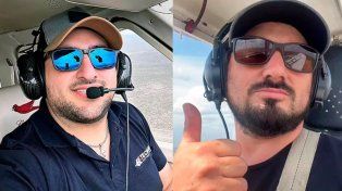 Identificaron a los dos hombres que murieron al estrellarse su avioneta en un festival en Córdoba: uno es santafesino