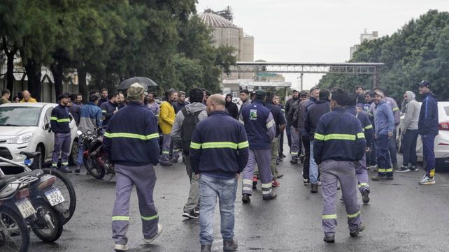 La actividad en Vicentin se suspendió a las 6 de la mañana.