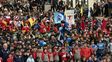 Minibásquet: más de 7.000 niños colmaron el Monumento a la Bandera