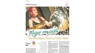 Mujer Orquesta: Entre ensayos