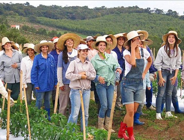 Las mujeres de Noiva son mayoría.