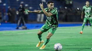 Pachi Carrizo, con la camiseta de Libertad. El club paraguayo será rival de Central en la Copa Libertadores.