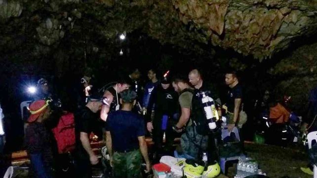 Ayuda extranjera. Hay buzos de Australia