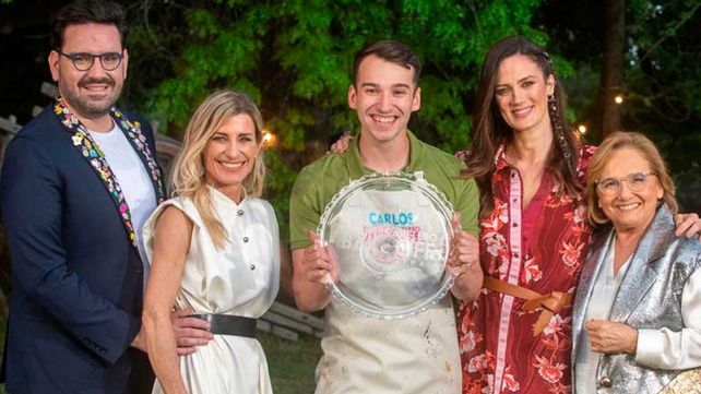 Bake Off Argentina: Carlos Martinic se consagró campeón del concurso de pastelería