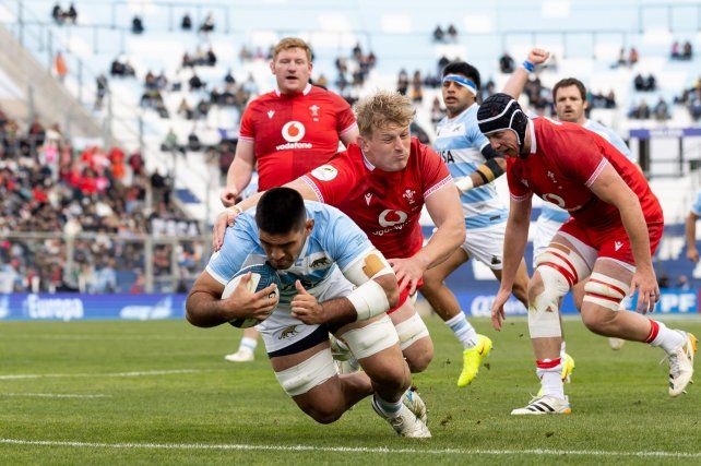 &nbsp;Oviedo estuvo imparable en ataque. El octavo marcó dos tries en la victoria de Los Pumas en San Juan. Foto PRENSA UAR
