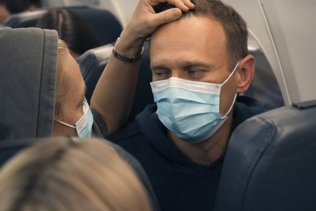 Navalny y su esposa Yulia