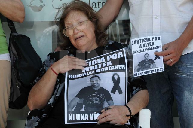 Reclamo de justicia. Días después del crimen