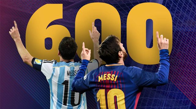 600 veces Messi
