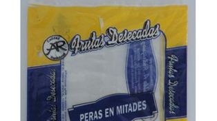 La Assal prohibió la comercialización de una marca de peras desecadas