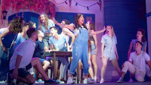 Florencia Peña protagoniza la versión local del musical Mamma mia