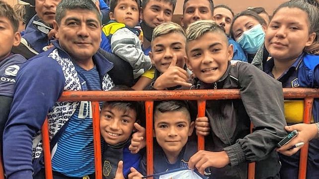 Locura por Boca en Santiago del Estero.