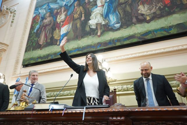 Garc&iacute;a es la primera mujer en presidir la C&aacute;mara de Diputados.