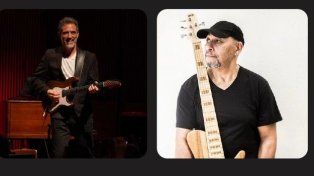 Actúan en  Rosario los músicos uruguayos Leonardo Amuedo y Daniel Maza