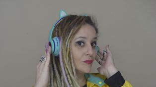 A reír. La actriz Paula Solari.
