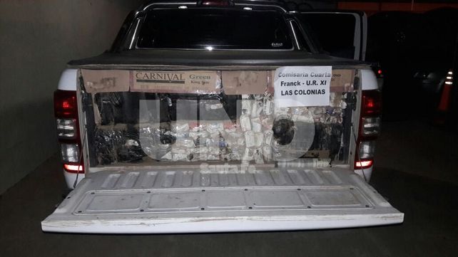 Secuestraron 746 kilos de hojas de coca durante un procedimiento en Las Colonias