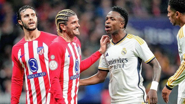 El cruce entre De Paul y Vinicius Jr: Yo gané un Mundial.