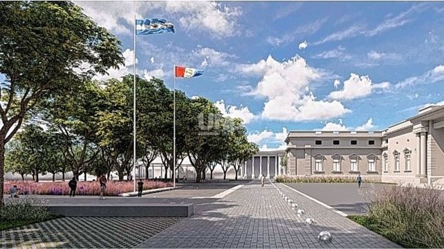 Avanza un anteproyecto para transformar la explanada de la Legislatura en un espacio verde público.