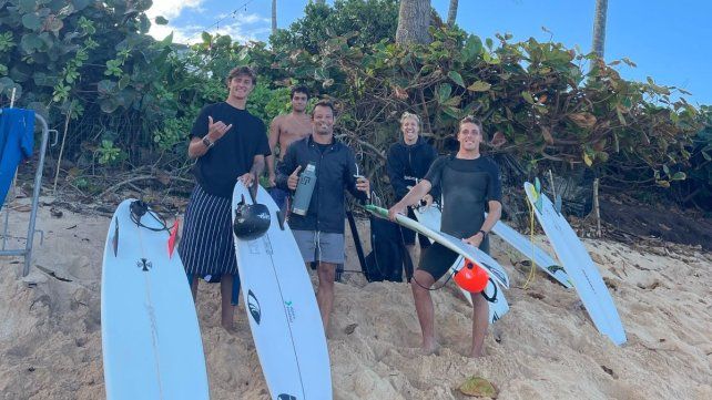 La banda argentina en Hawaii