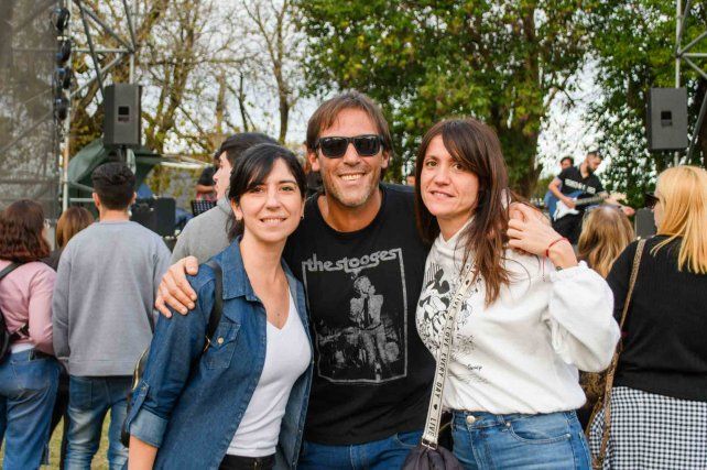 Florencia Albanese, Ezequiel Valentini y Maira Papiri
