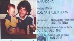 La mujer que dice ser la hija mayor de Maradona aseguró que no quiere la herencia