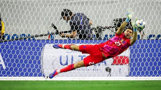 Dibu fue una de las figuras en la consagración de la selección argentina en la Copa América 2024.