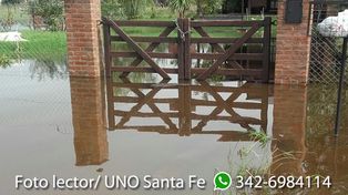 Arroyo Leyes: el agua no se va