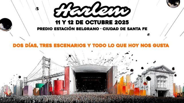 Harlem edición 2025: 11 y 12 de octubre en la Estación Belgrano