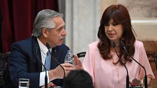 El jefe del Estado y la vicepresidenta coincidieron en público después de mucho tiempo.