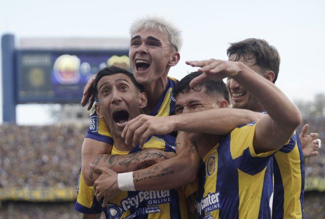Ángel Di María es el goleador de Central en el torneo Clausura. Lleva cuatro tantos.