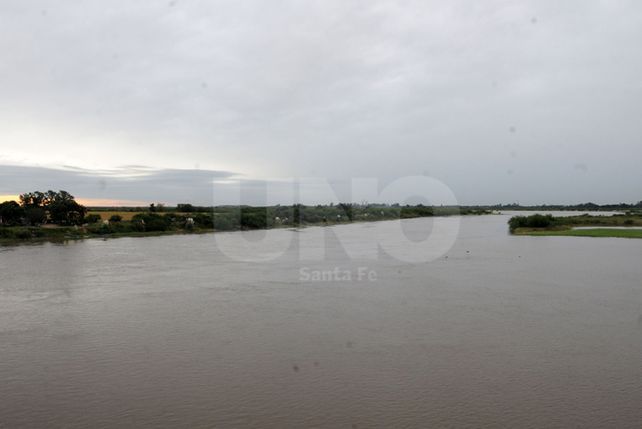 Desde la Municipalidad afirman que el pico de la crecida del Salado ya pasó
