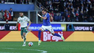 Mateo Retegui titular en Italia.