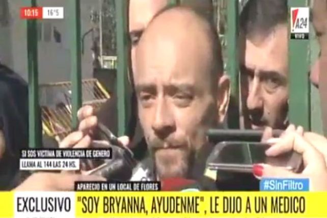 El padre de Bryanna pidió que encuentren a los degenerados que secuestraron a su hija