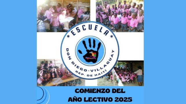 CICLO LECTIVO. Un entrerriano fundó una escuela primaria en Haití