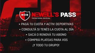 La nueva plataforma Newells Pass funcionoará para socios a partir del 5 de marzo.