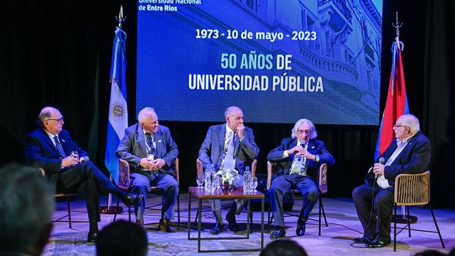 UNER: el gobierno provincial acompañó el 50° aniversario