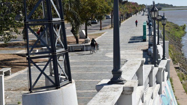 Lunes soleado y con temperaturas casi de verano en la ciudad de Santa Fe