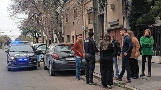 Motochorros en barrio Sur.