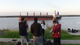 Rosario amaneció con cielo despejado y la temperatura máxima rondaría los 23 grados.