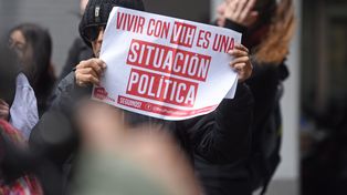 Un tema que no es nuevo. Las protestas por falta de medicación de VIH se han prolongado a lo largo de los años.