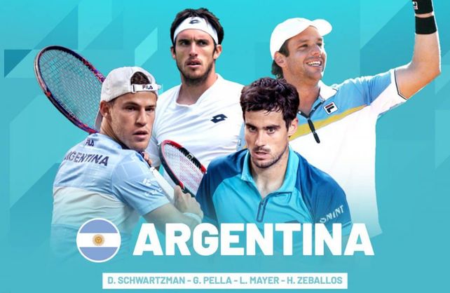 Argentina confirmó el equipo para la nueva Copa Davis