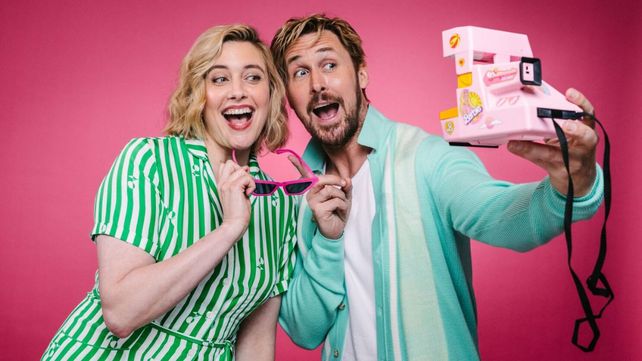 Ryan Gosling junto a Greta Gerwig