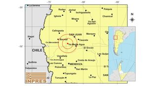 El sismo en San Juan se sintió en varias provincias y también en Rosario